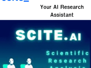 Scite AI for Research Shared Premium | เครื่องมือวิจัย AI สำหรับนักวิจัย | 1 เดือน